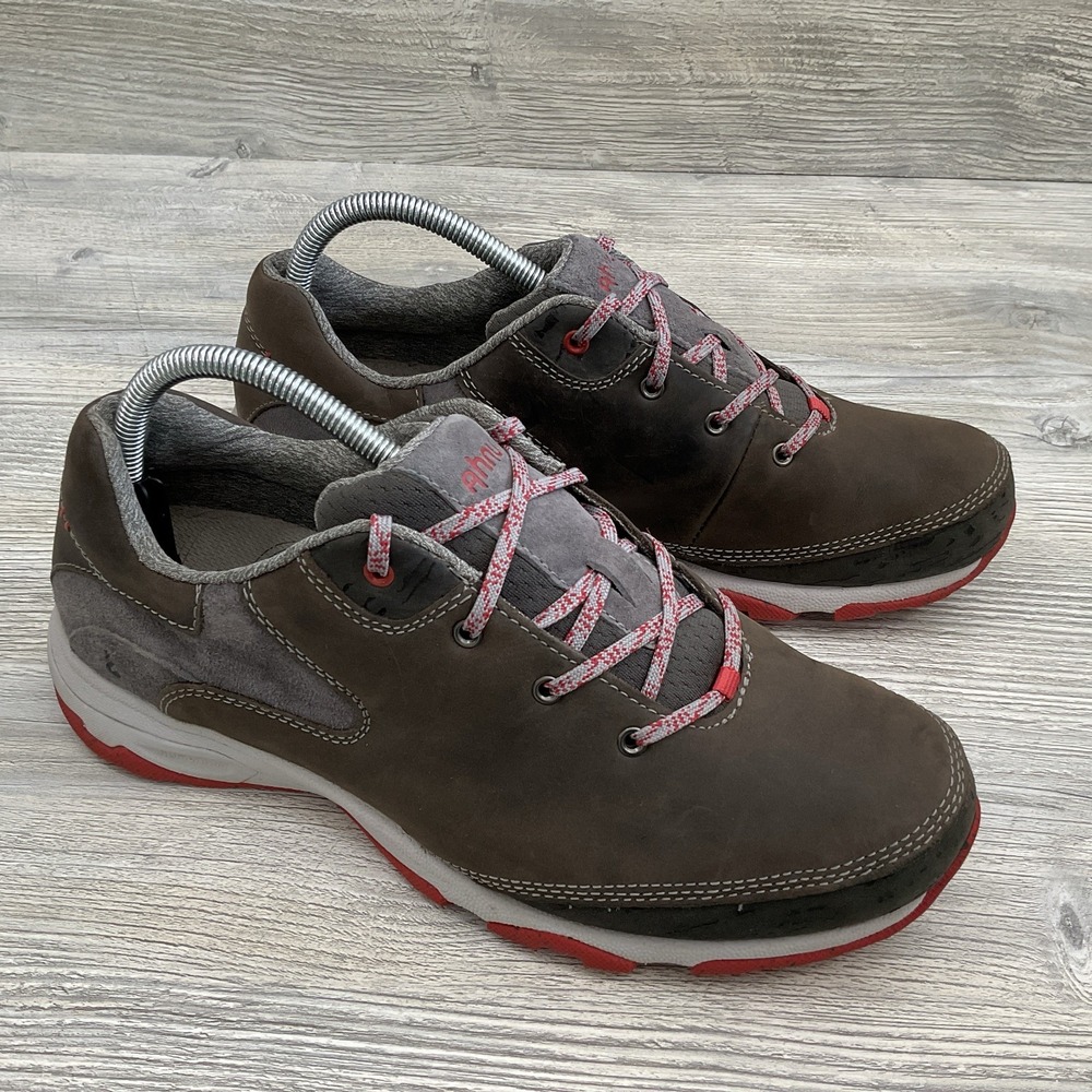 Ahnu Sugar Venture Lace Women's Size 10.5 Brown Tan Outdoor Hiking Walking Shoes